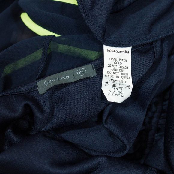 Soprano navy blue summer dress - Picture 8 of 8